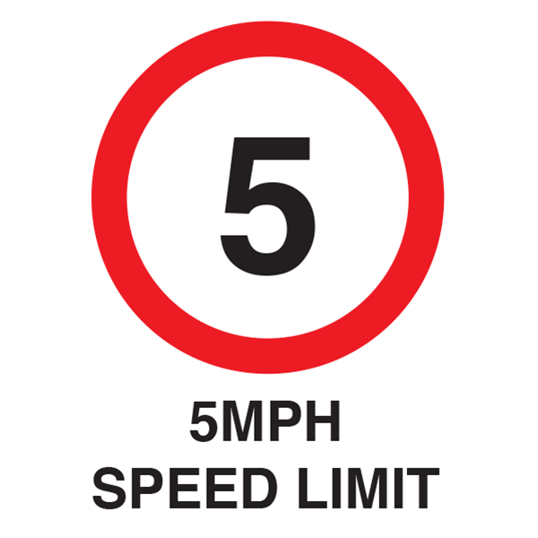 5MPH Speed Limit