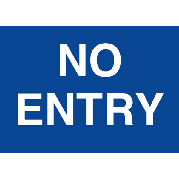 No Entry