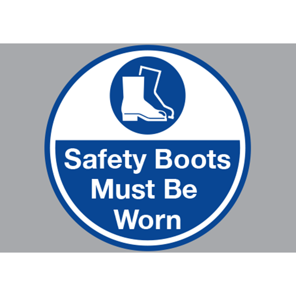 Safety Boots Must be warn