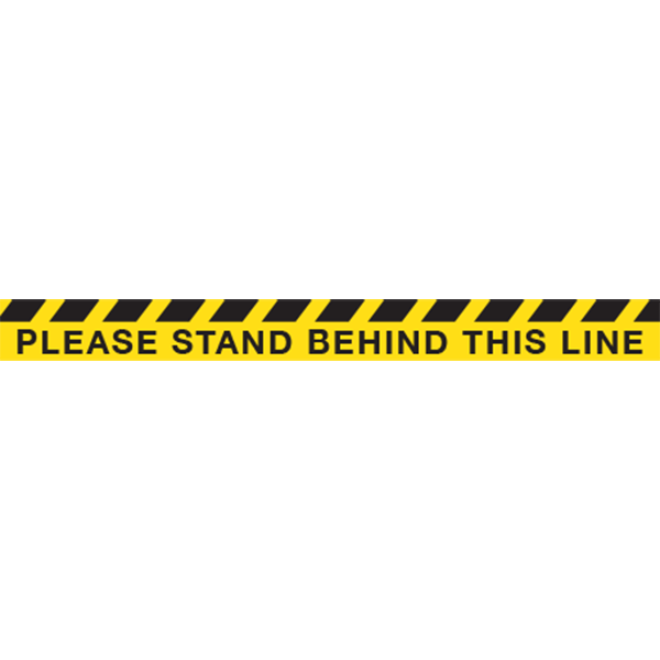 Line Distance sticker 1 metre x 90mm