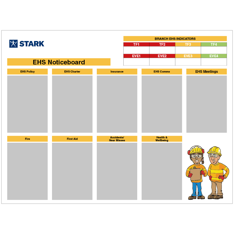 Target Zero Noticeboard STARK